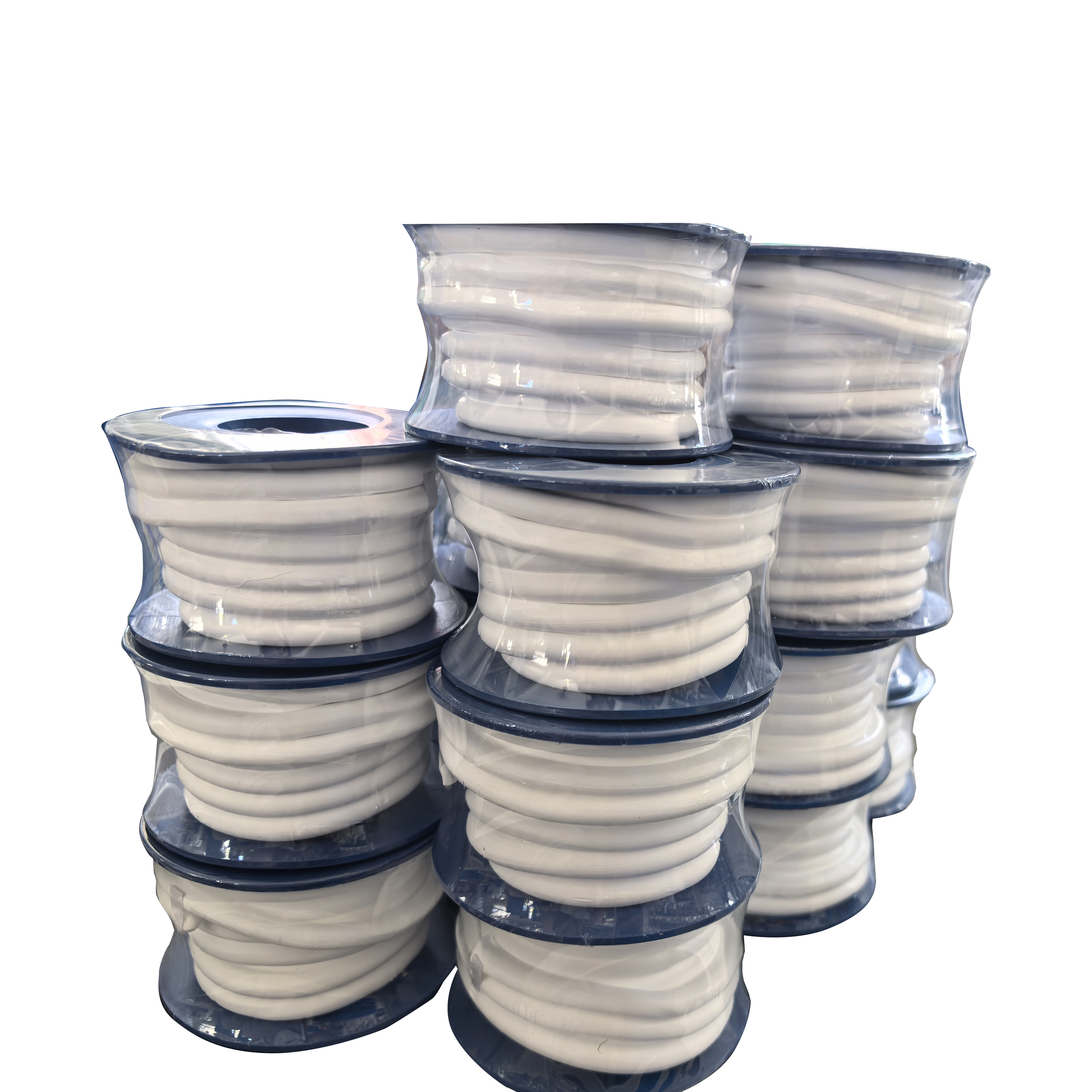 PTFE取樣繩 四氟圓繩閥桿填料 四氟彈性棒 膨體四氟圓繩